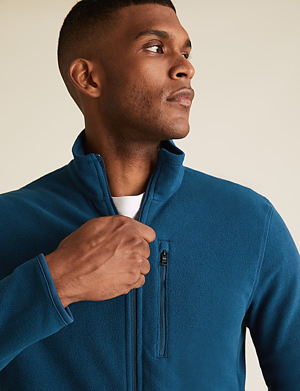 Buy Zip Up Micro Fleece at Marks Spencer