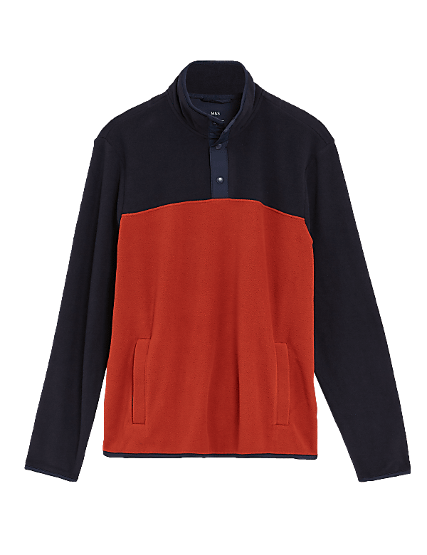 Pop Over Fleece Top