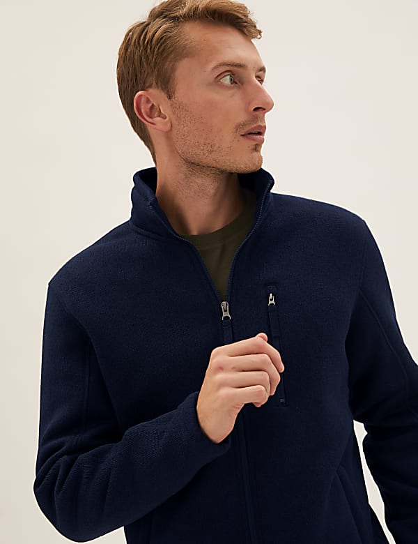 Marks and spencer india fleece jackets online