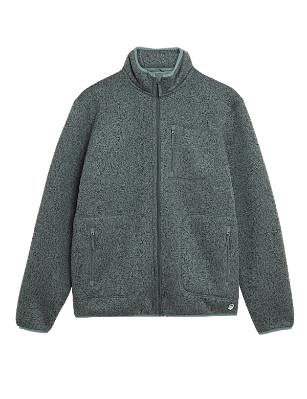 Buy Zip Up Fleece Jacket at Marks Spencer