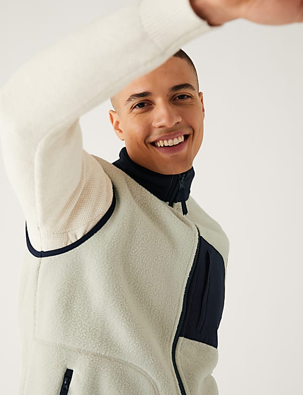 M&s mens fleece gilet cheap