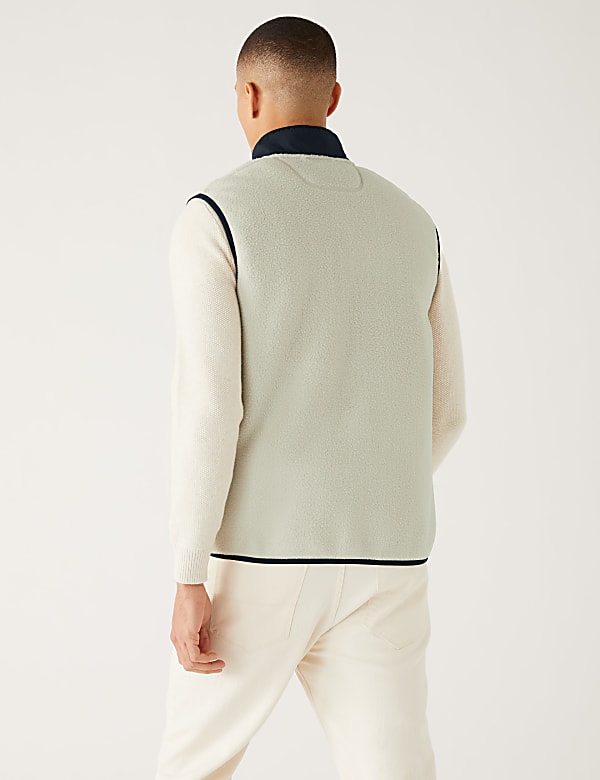 Zip Up Polar Fleece Gilet