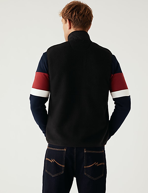 Zip Up Polar Fleece Gilet