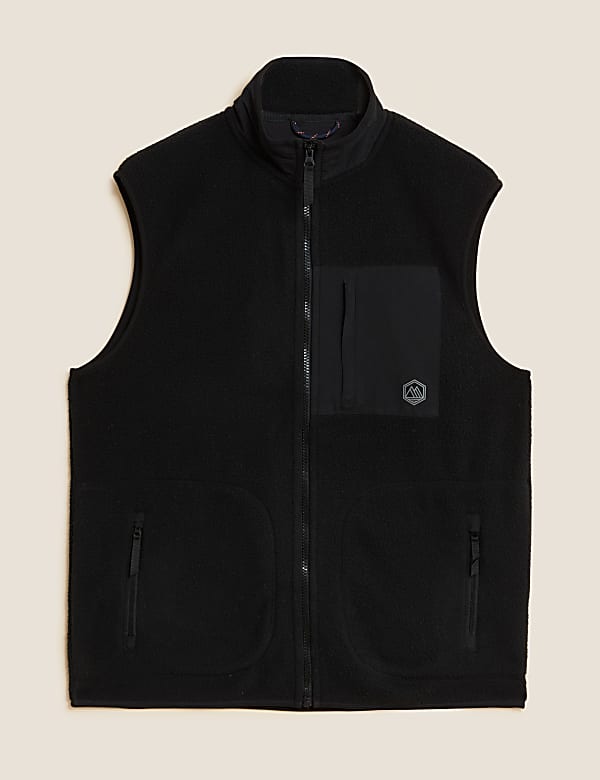 Zip Up Polar Fleece Gilet