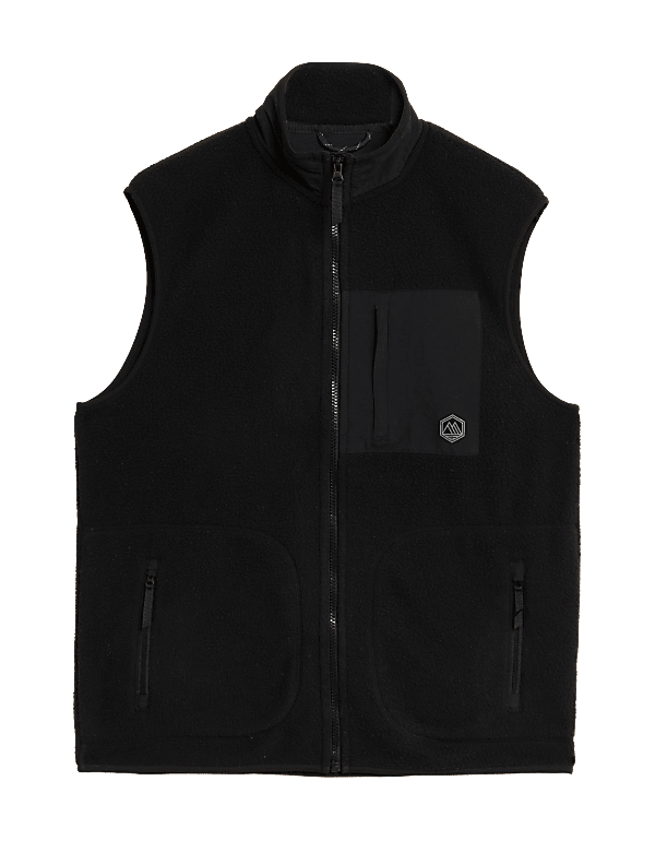 Zip Up Polar Fleece Gilet