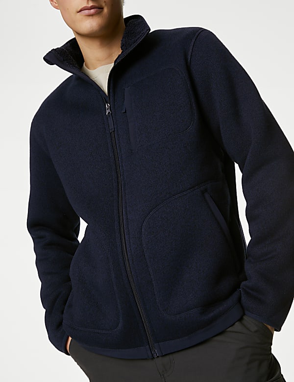 Fleece Zip Up Jacket