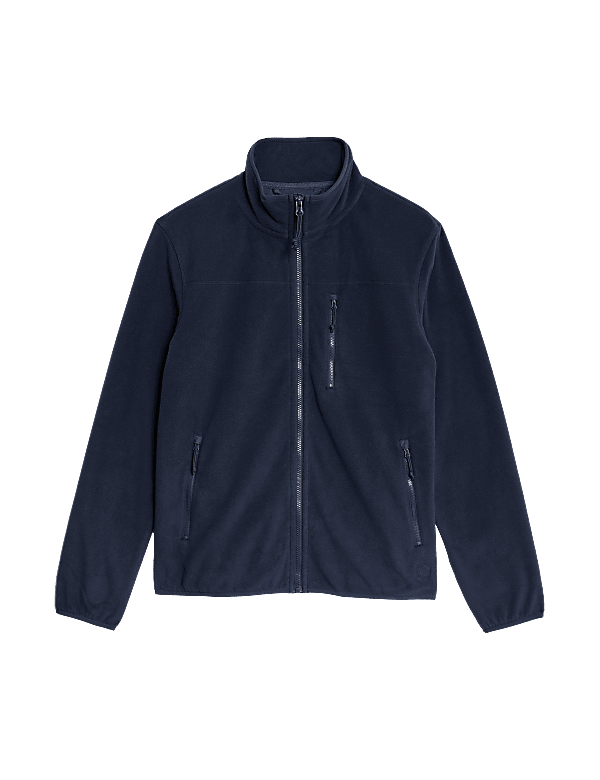 Buy Fleece Zip Up Funnel Neck Jacket at Marks Spencer