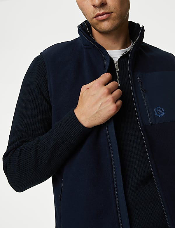 Fleece Zip Up Gilet