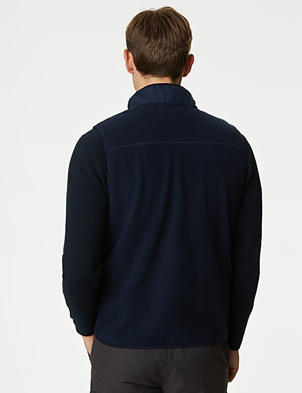 Fleece Zip Up Gilet