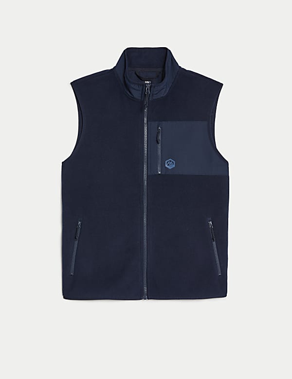 Fleece Zip Up Gilet - AT