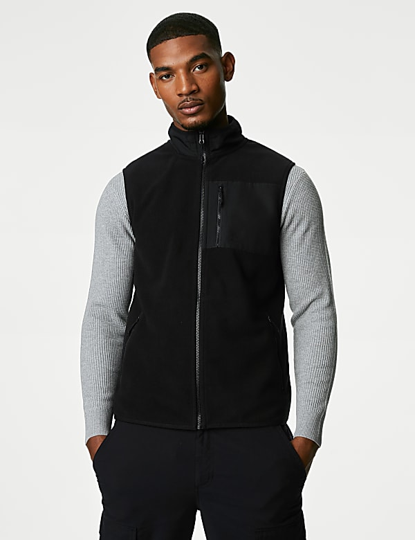 M&s mens fleece gilet top