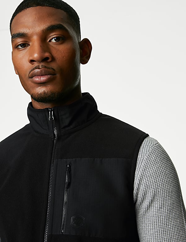 Fleece Zip Up Gilet