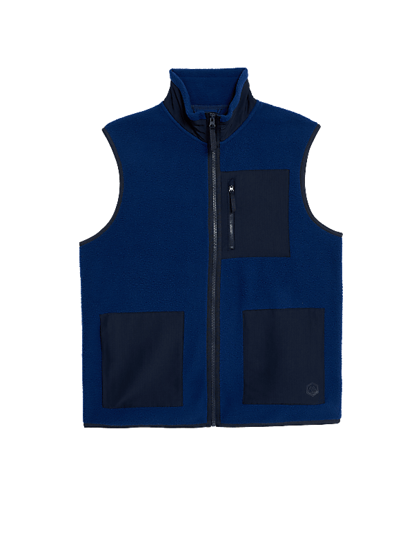 Polar Fleece Zip Up Gilet