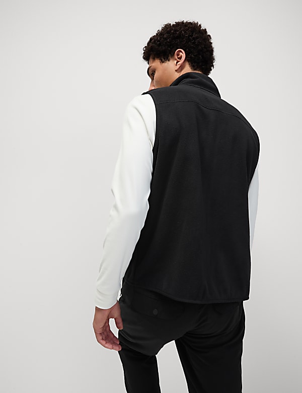 Funnel Neck Fleece Gilet
