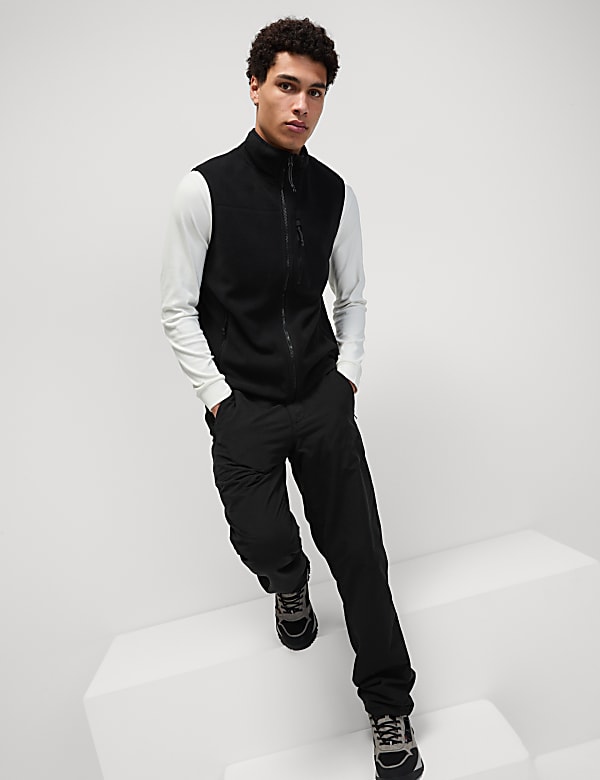 Funnel Neck Fleece Gilet