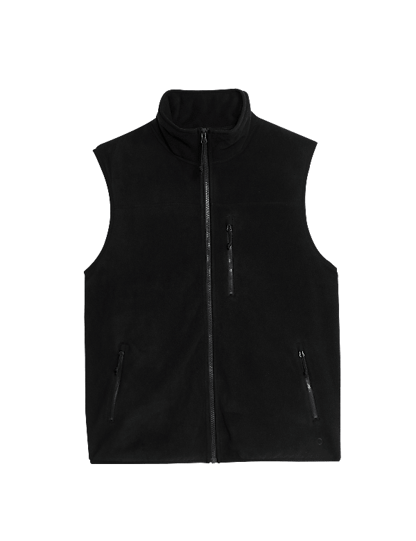 Funnel Neck Fleece Gilet