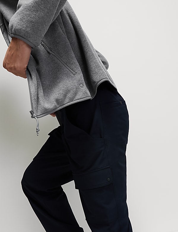 Zip Up Funnel Neck Micro Fleece
