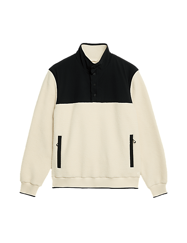 Polar Fleece Colour Block Top