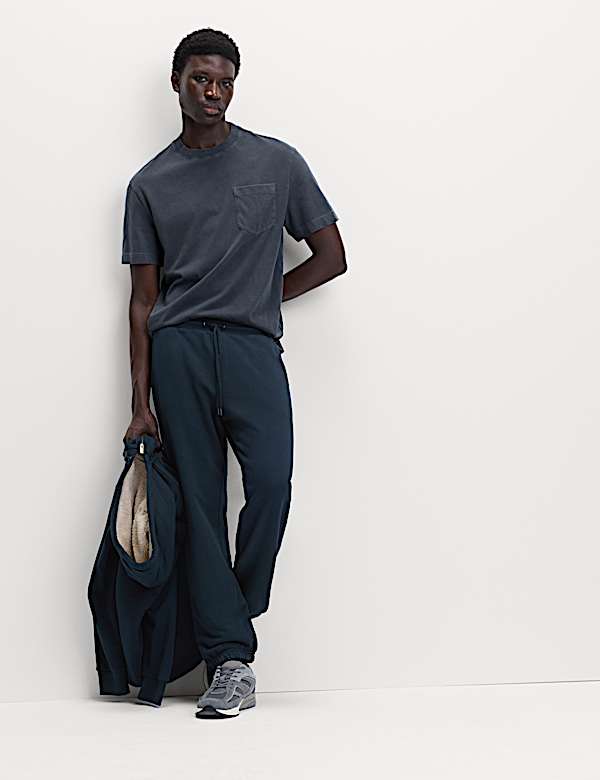 Pure Cotton Fleece Lined Joggers