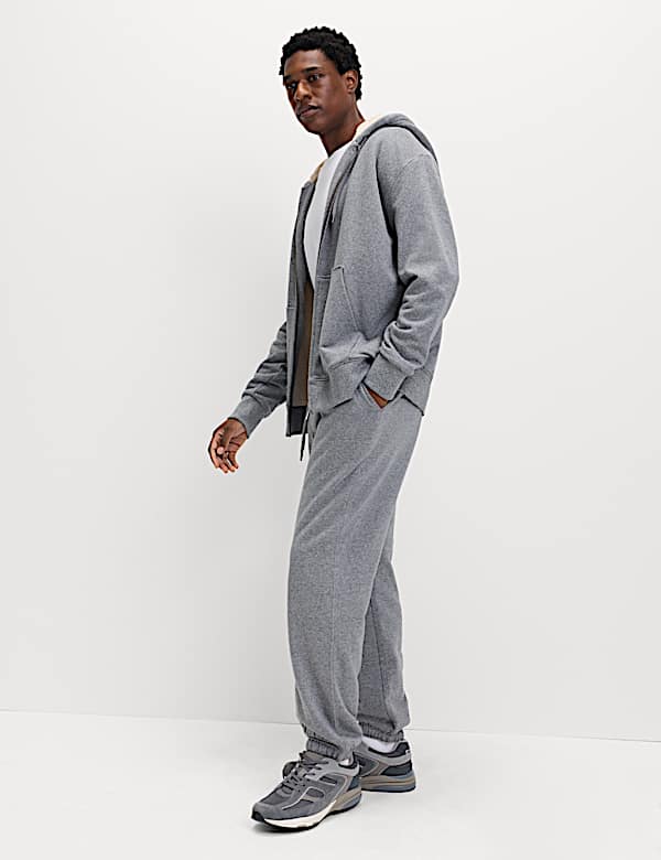 Pure Cotton Fleece Lined Joggers - CY
