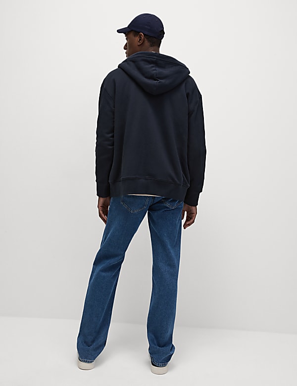 Pure Cotton Fleece Lined Hoodie