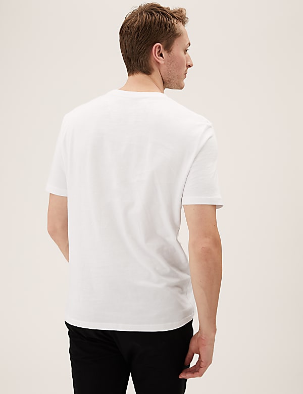 3 Pack Pure Cotton Crew Neck T-Shirts