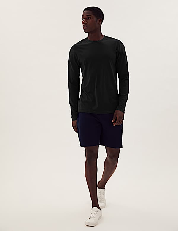 3 Pack Pure Cotton Long Sleeve T-Shirts