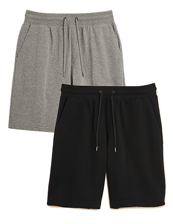 2pk Pure Cotton Shorts