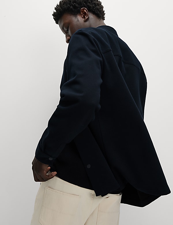Smart Two Pocket Overshirt with Stretch - VN