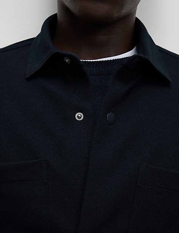 Smart Two Pocket Overshirt with Stretch - VN