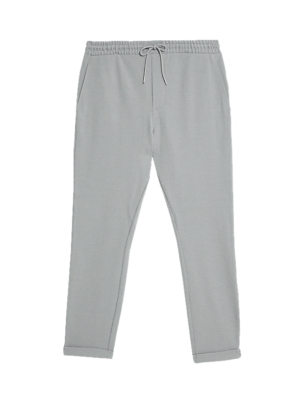 Smart Tapered Joggers with Stretch