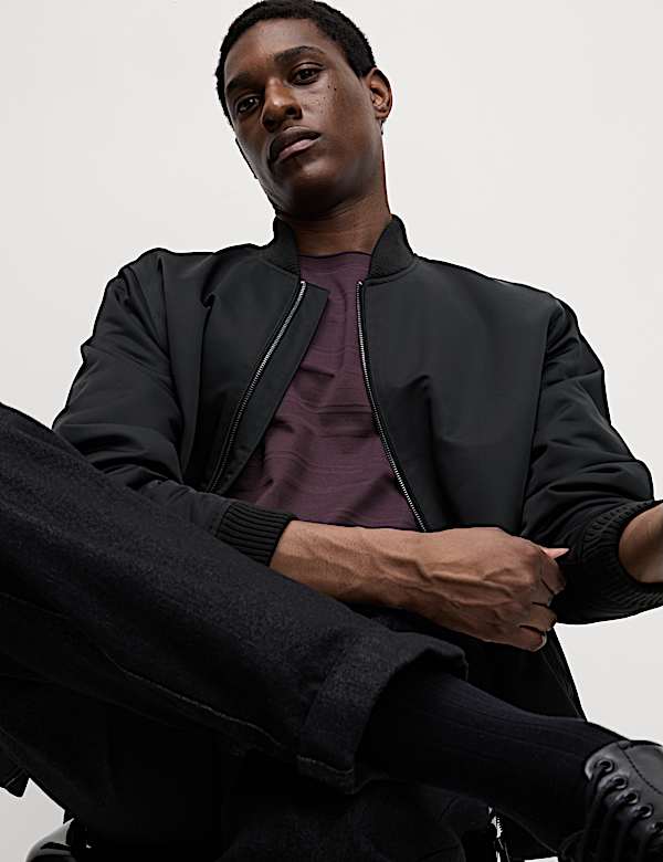 Pure Cotton Textured T-Shirt