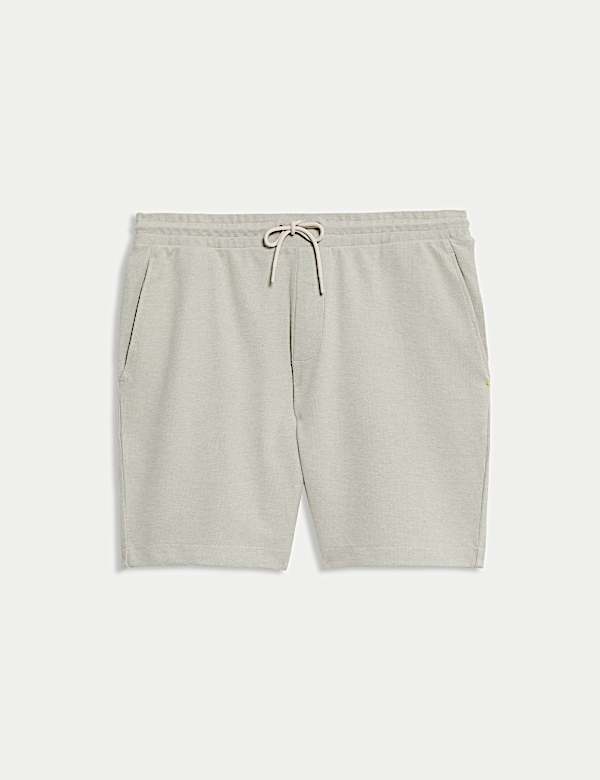 Shorts mit hohem Baumwollanteil und elastischem Bund - DE