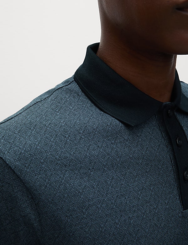 Pure Cotton Polo Shirt