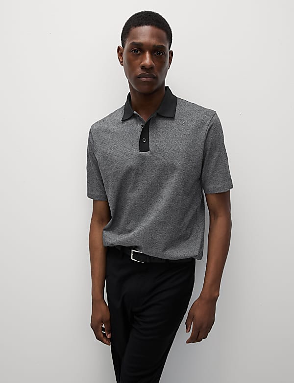 Pure Cotton Polo Shirt