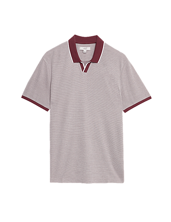 Modal Rich Revere Polo Shirt