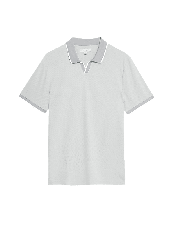 Modal Rich Revere Polo Shirt