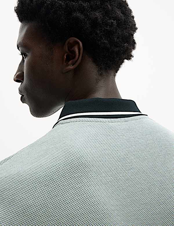 Tipped Revere Polo Shirt - ES