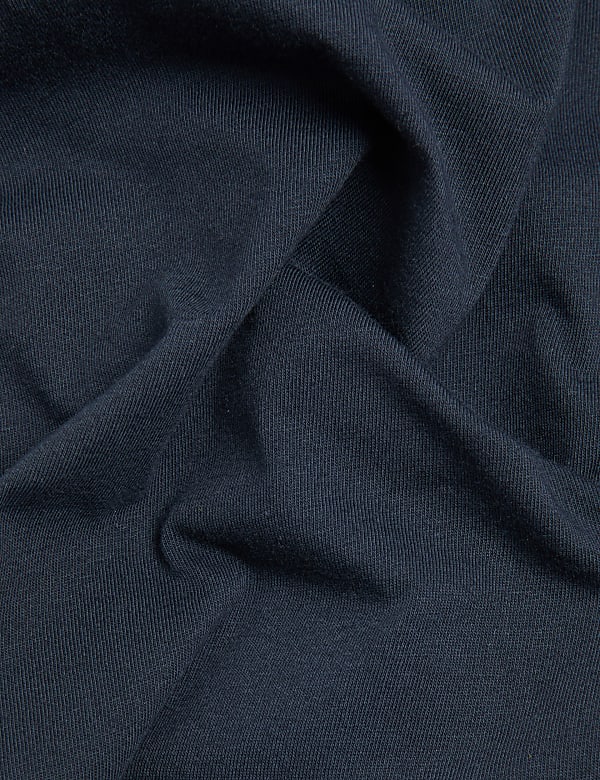 Pure Cotton Crew Neck T-Shirt