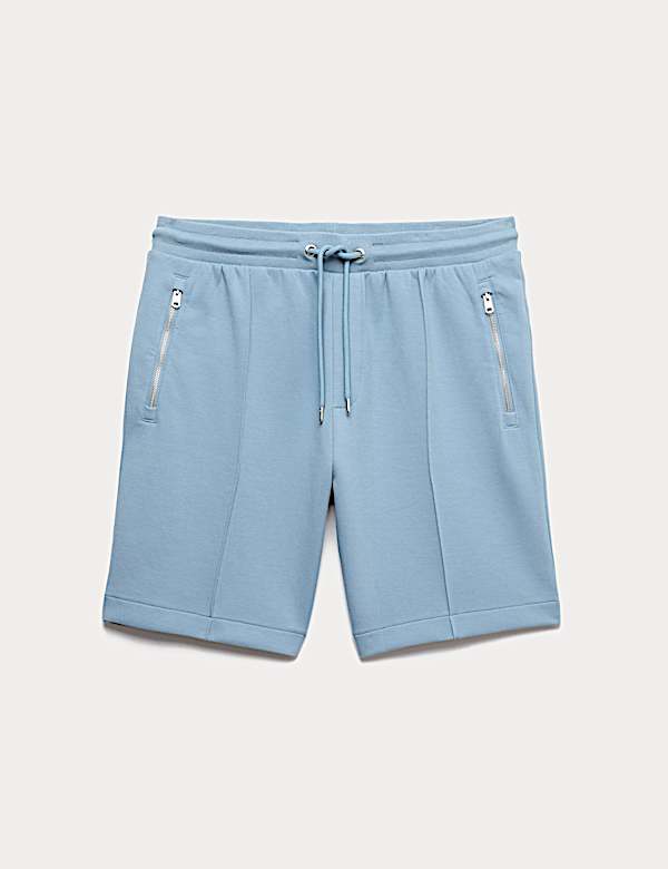 Regular Fit Elasticated Waist Shorts - DE