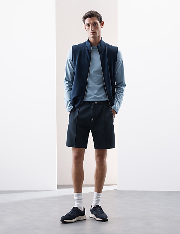 Regular Fit Elasticated Waist Shorts