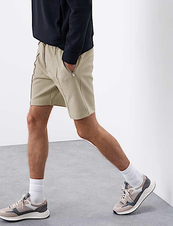Regular Fit Elasticated Waist Shorts