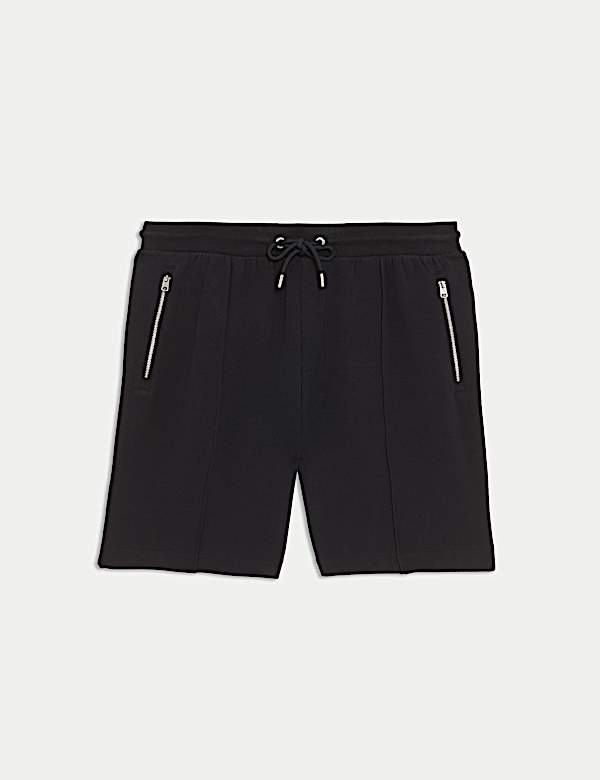 Regular Fit Elasticated Waist Shorts - US