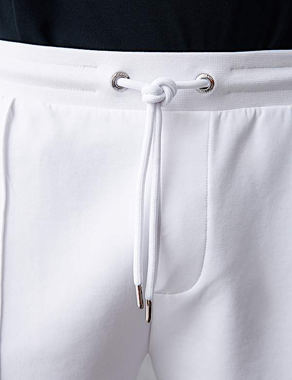 Regular Fit Elasticated Waist Shorts - CH