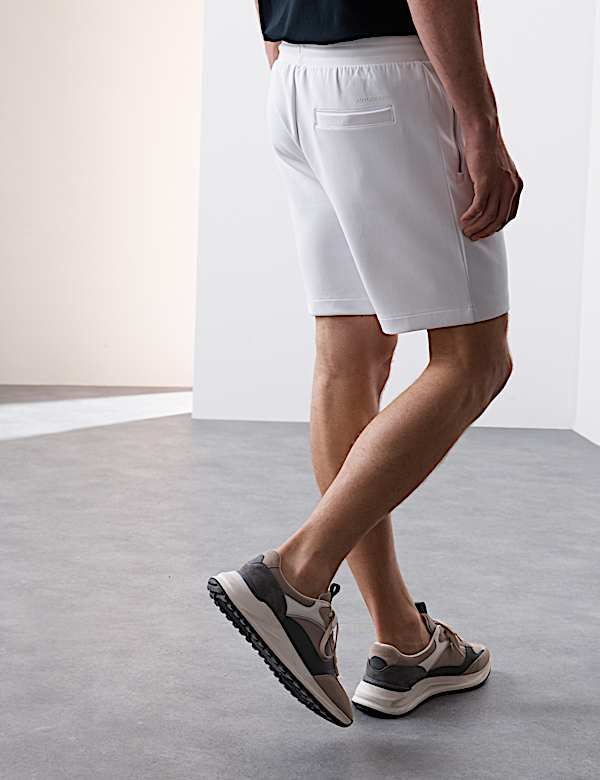 Regular Fit Elasticated Waist Shorts - CH