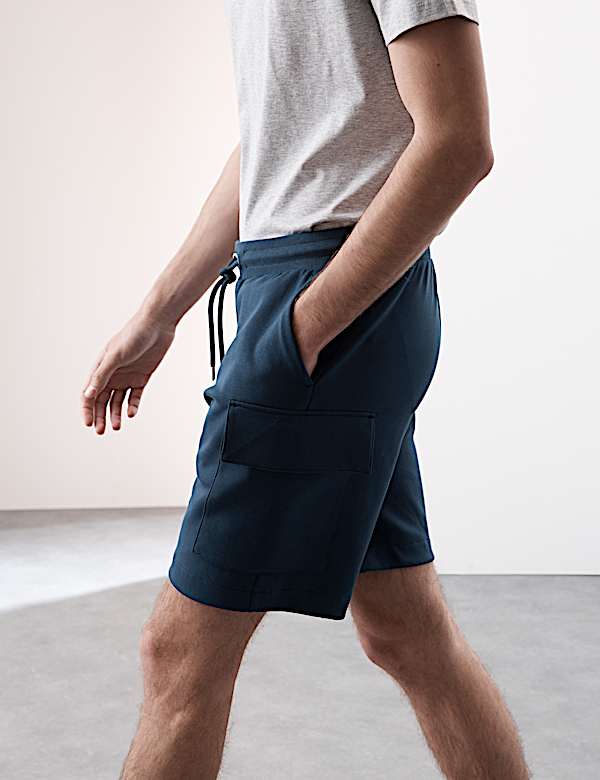 Cotton Rich Cargo Shorts - HR