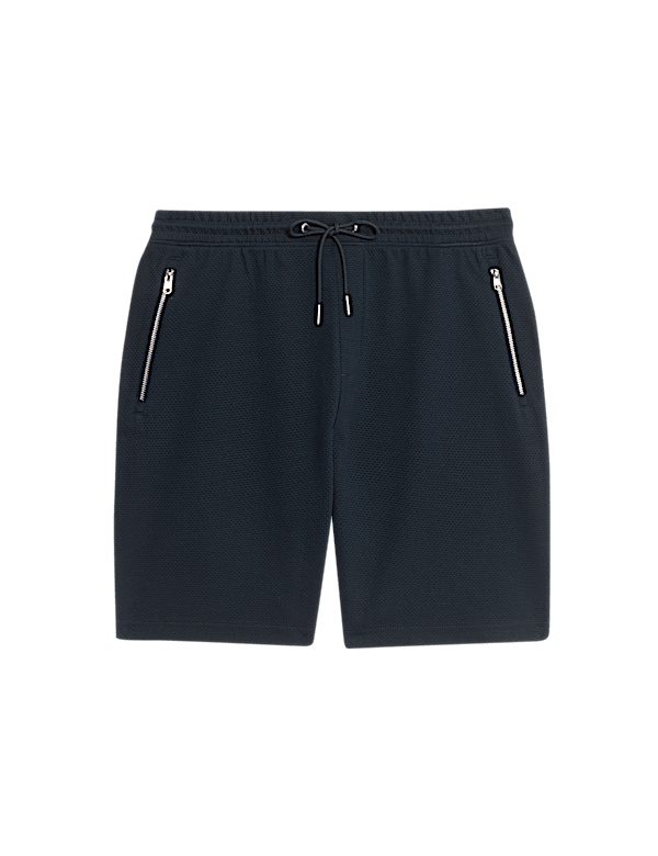 Cotton Rich Waffle Shorts