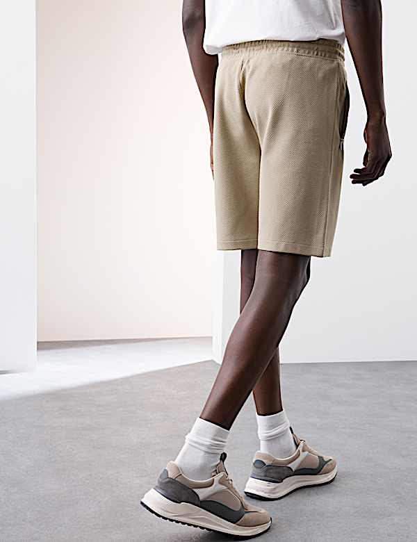 Cotton Rich Waffle Shorts - AL