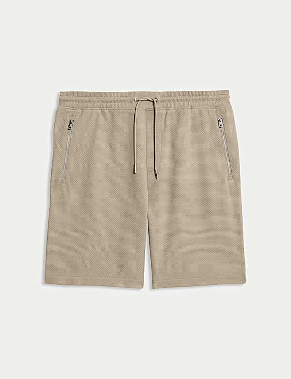 Cotton Rich Waffle Shorts - AL