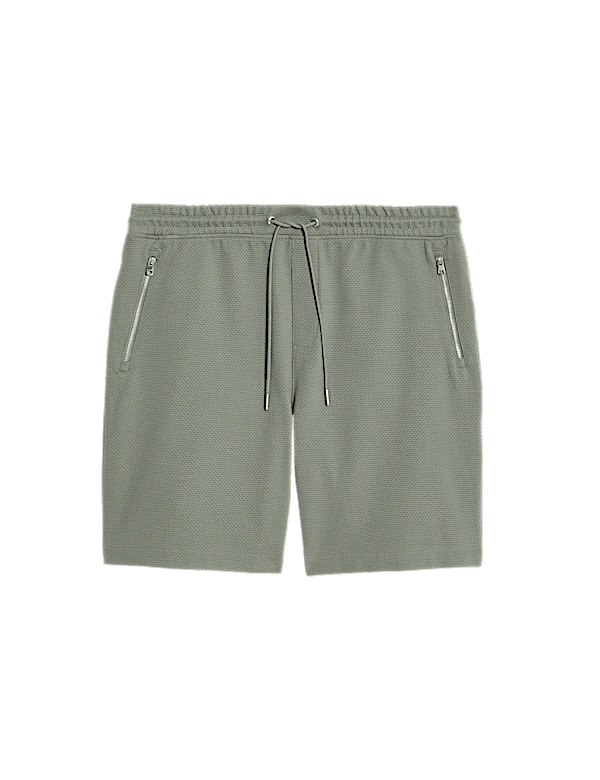 Cotton Rich Waffle Shorts